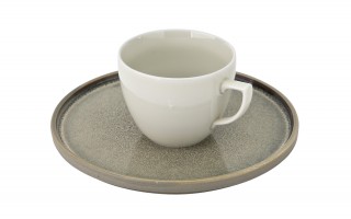 Filiżanka porcelanowa 250 ml City Krem Stock
