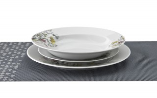 Komplet talerzy dla 6 osób Pułaski Stock G763/S026