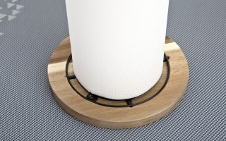 Stojak na ręcznik papierowy SCANDI czarny 22532