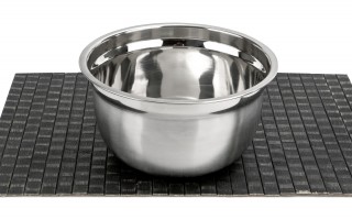 Miska nierdzewna 21,5 cm Extra wysoka z rantem