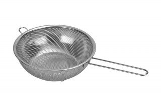 Durszlak/cedzak nierdzewny z rączką 22 cm Tadar