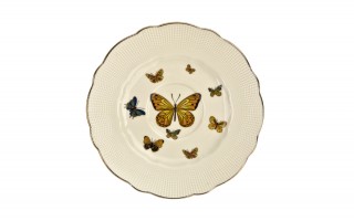 Filiżanka porcelanowa 260 ml + spodek Motylki