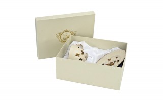Filiżanka porcelanowa 260 ml + spodek Motylki