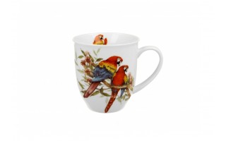 Kubek porcelanowy 400 ml PAPUGI ARA