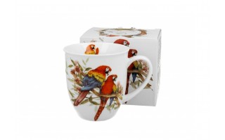 Kubek porcelanowy 400 ml PAPUGI ARA