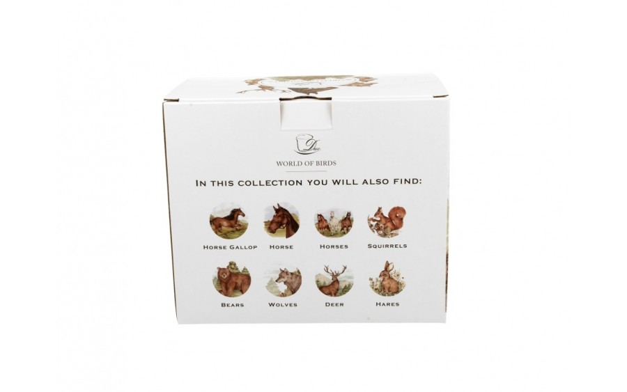 Kubek porcelanowy 400 ml PORTRET KONIA