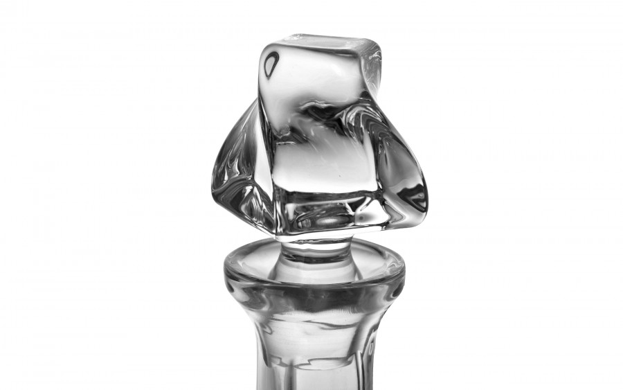 Karafka kryształowa 850 ml Quadro Bohemia