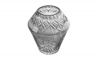 Wazon kryształowy 17,5 cm "Młynek"