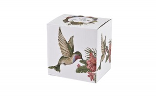 Kubek porcelanowy 400 ml z zaparzaczem KOLIBER