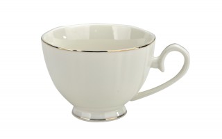 Komplet 6 filiżanek 260 ml + spodki Vera