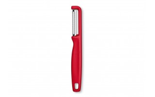 Obieraczka z prostym ostrzem IOTA czerwona dwustronna