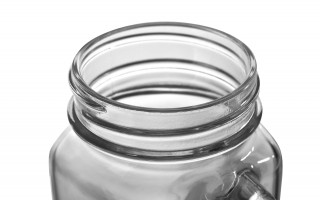 Kubek szklany słoik 488 ml APS 70811