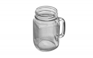 Kubek szklany słoik 488 ml APS 70811