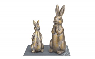 Figurka ceramiczna Królik 31,5 cm