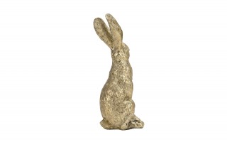 Figurka Królik złoty 30 cm