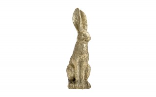Figurka Królik złoty 30 cm