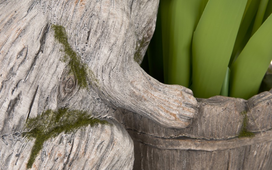 Figurka dekoracyjna Królik 36 cm z osłonką