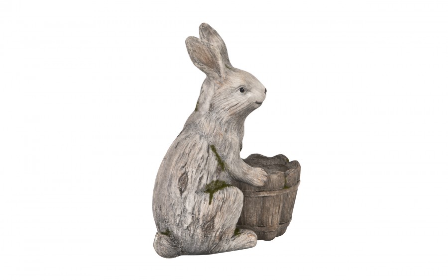 Figurka dekoracyjna Królik 36 cm z osłonką