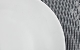 Talerz płytki deserowy 21 cm Zen Biały Stock