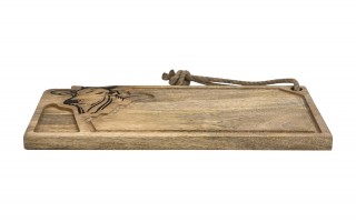 Deska do krojenia i serwowania 42x22 cm Mango
