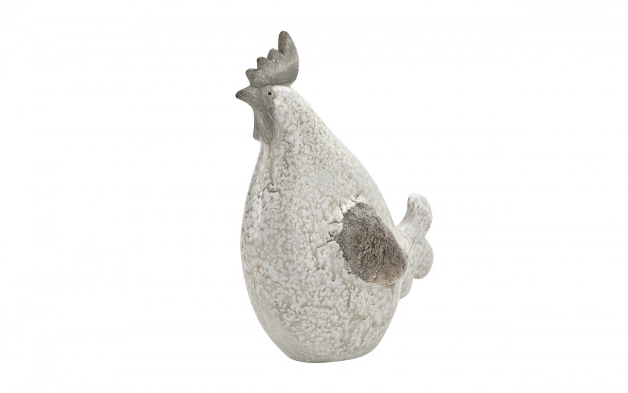 Figurka Kogut kremowo-brązowa 27 cm