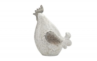 Figurka Kogut kremowo-brązowa 27 cm