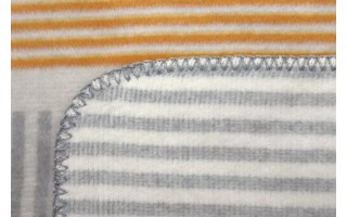 Koc bawełniano-akrylowy 150x200 cm Maze