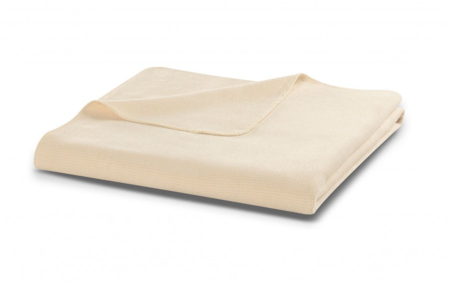 Koc bawełniany 150x200 cm Pearl Oatmeal