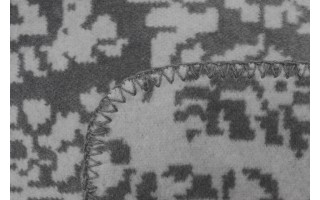 Koc bawełniano-akrylowy 150x200 cm Swinging Paisley Dark