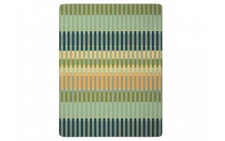 Koc bawełniano-akrylowy 150x200 cm Lineup Green