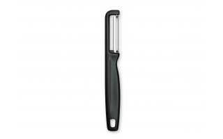 Obieraczka z prostym ostrzem IOTA czarna dwustronna