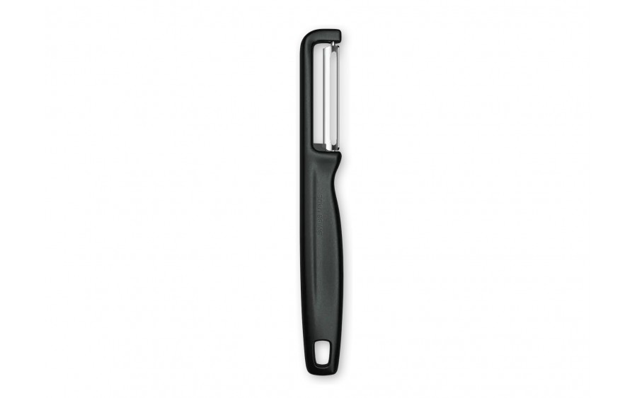 Obieraczka z prostym ostrzem IOTA czarna dwustronna
