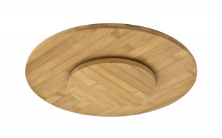 Deska obrotowa 35 cm bambusowa Orion 122991