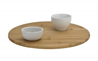 Deska obrotowa 35 cm bambusowa Orion 122991