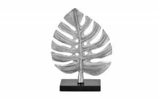Figurka ozdobna liść monstery 21 cm IR0168