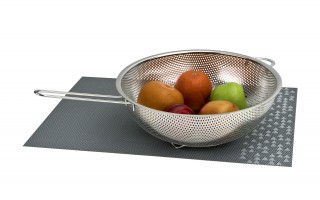 Durszlak nierdzewny 28 cm z rączką Steel AMBITION