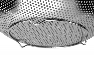 Durszlak nierdzewny 28 cm z rączką Steel AMBITION