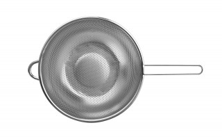 Durszlak nierdzewny 28 cm z rączką Steel AMBITION