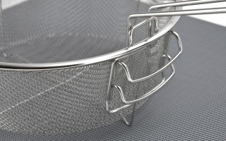 Koszyk do frytek 23 cm Steel AMBITION