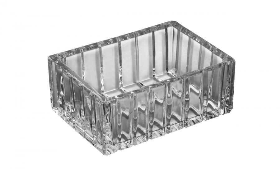Kasetka kryształowa 12,5x8,5 cm Zawiercie 1947-2697