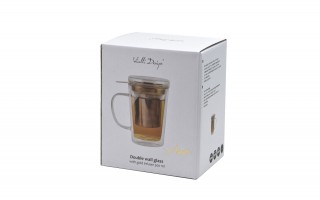 Szklanka 300 ml z zaparzaczem Amo