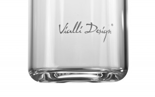 Szklana butelka na wodę 540 ml Fuori granatowa