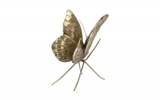 Ozdoba Motyl złoty 13 cm