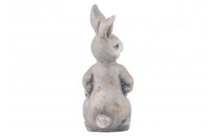 Figurka dekoracyjna Zając 43 cm z osłonką