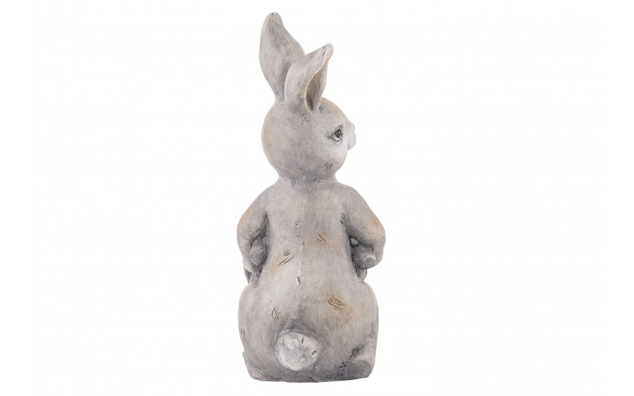Figurka dekoracyjna Zając 43 cm z osłonką