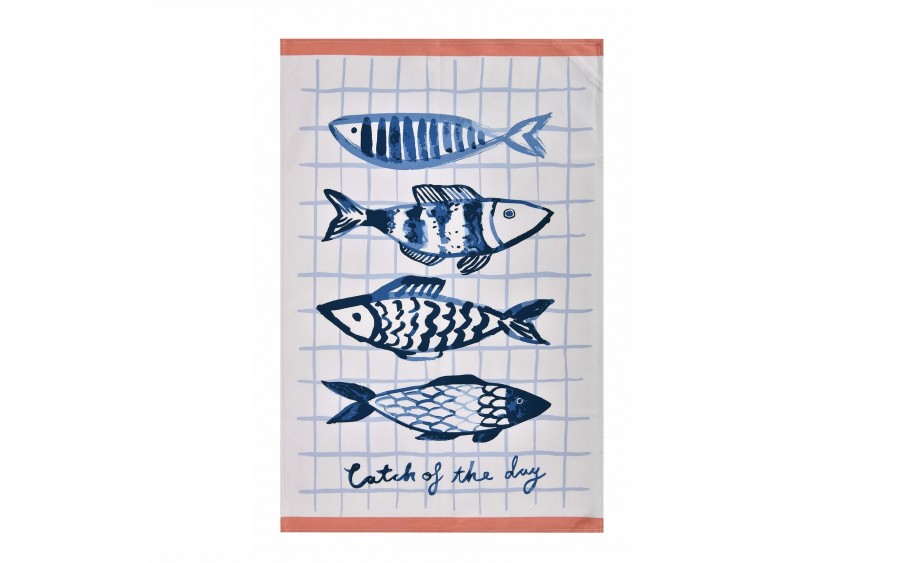 Ściereczka kuchenna 48x74 cm Catch of the Day Tea 022CHDYFS