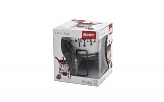 Zestaw do fondue czekoladowego + widelczyki Choco Dark