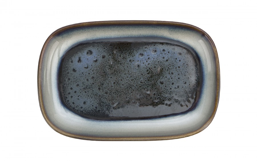 Półmisek prostokątny 19 cm Ombres Blue