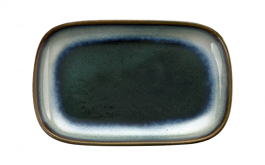 Półmisek prostokątny 19 cm Ombres Turquoise