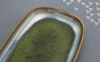 Półmisek prostokątny 19 cm Ombres Green